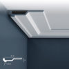 Listwa Sufitowa C354 4cm Orac Decor