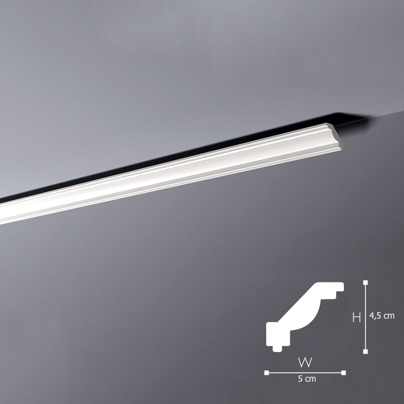 Listwa Sufitowa J 4,5cm NMC Listwa Sufitowa J 4,5cm NMC
